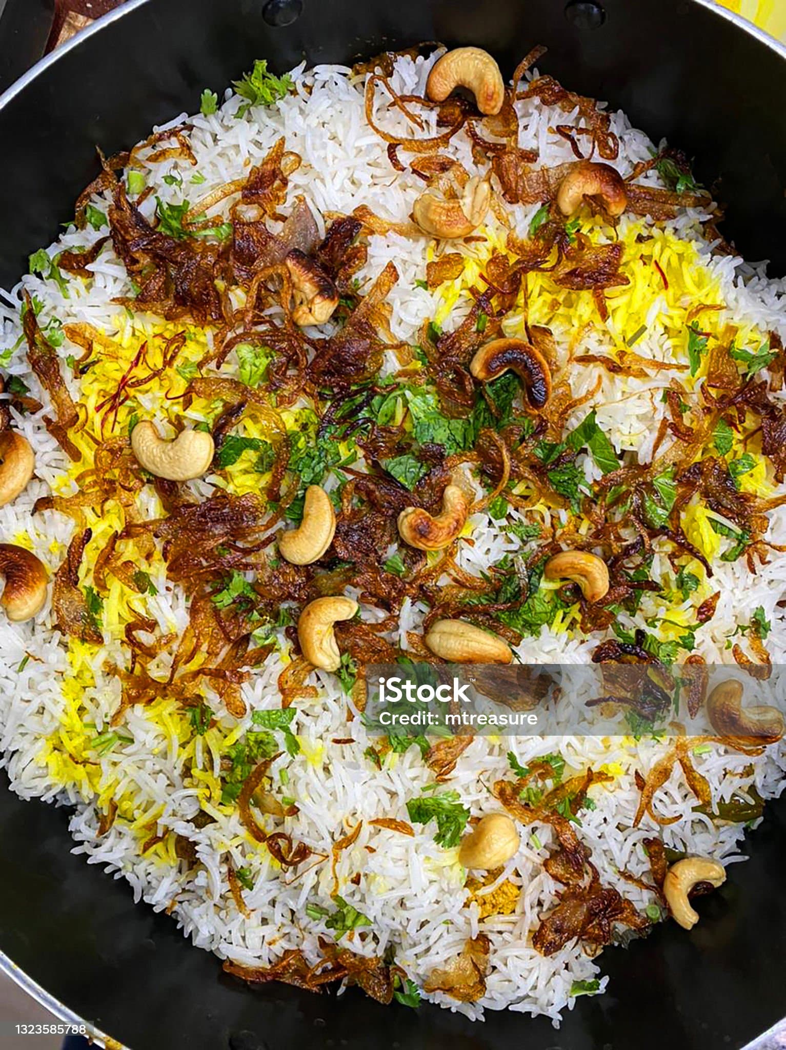 Kaju Biryani